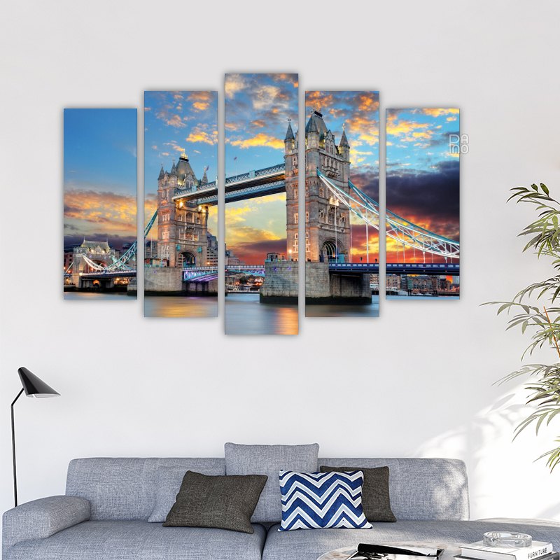 London Bridge at sunset