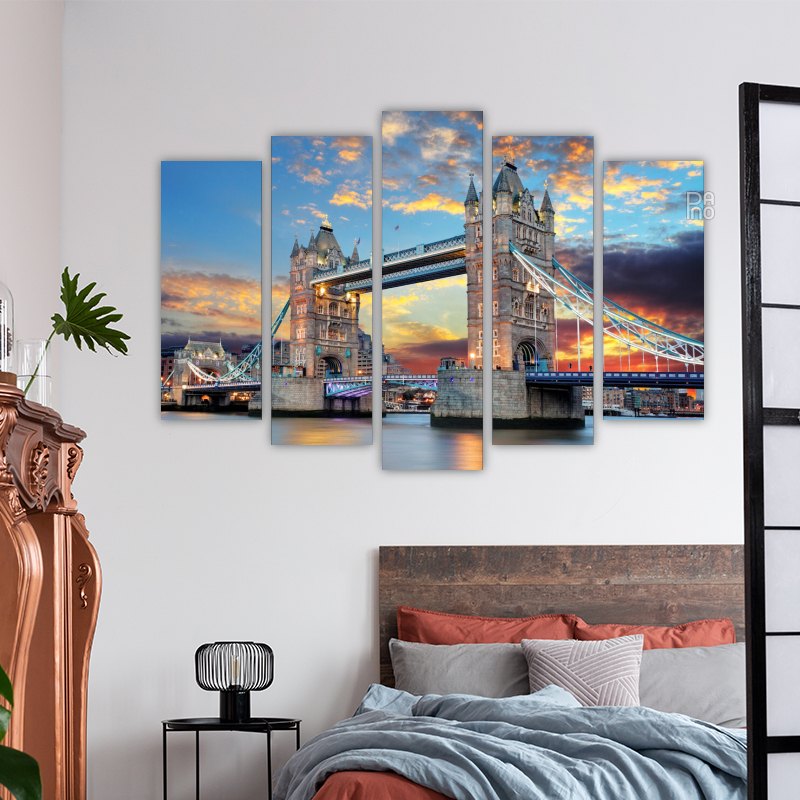 London Bridge at sunset