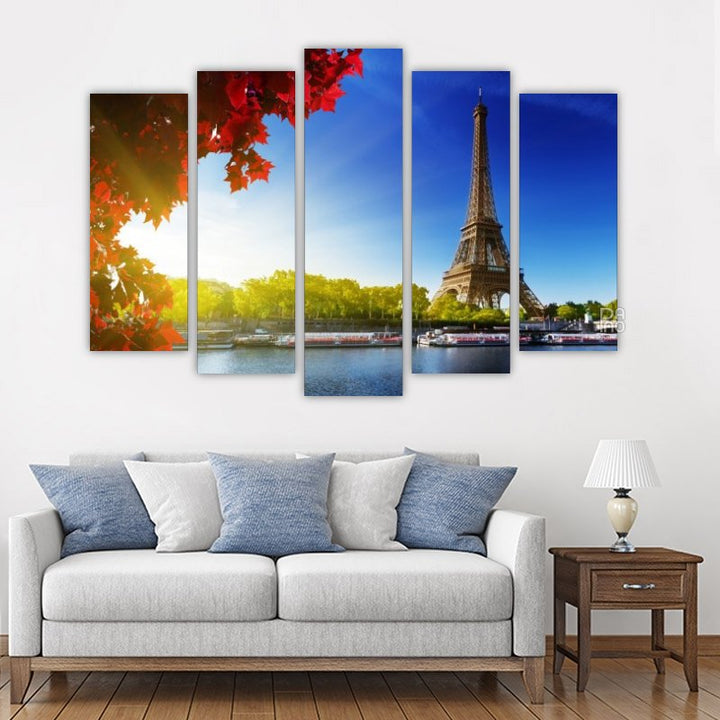 Eiffel Tower at sunrise, Paris