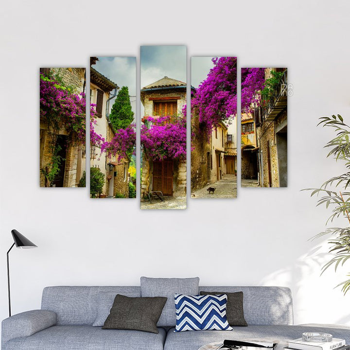 Beautiful town in Provence, France