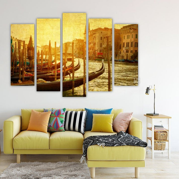 Gondolas in Venice, Italy
