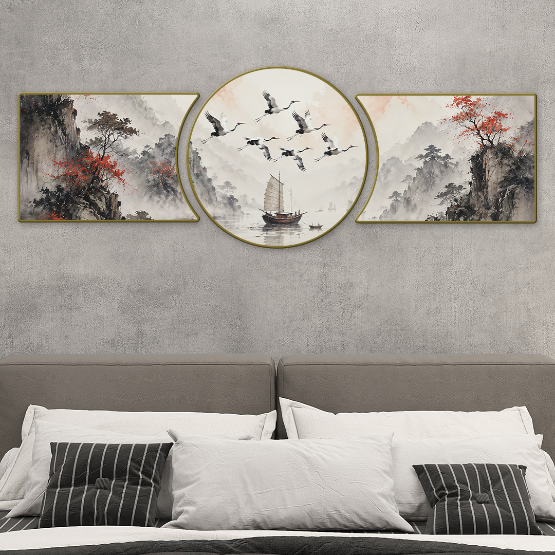 Crimson Crane Flight