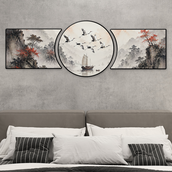 Crimson Crane Flight