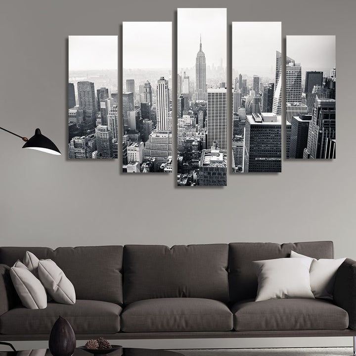 New York in black and white