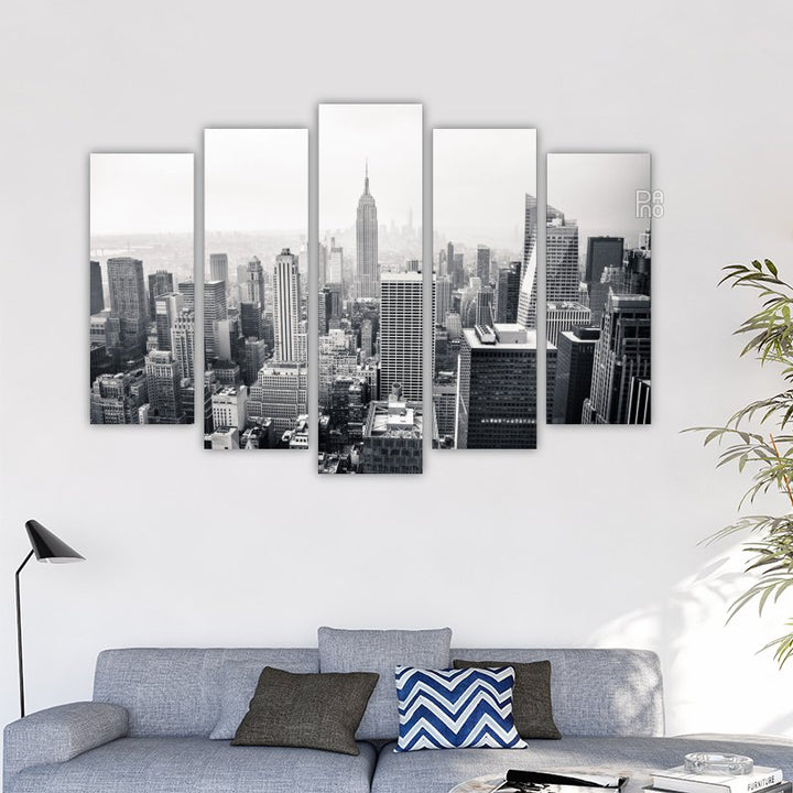 New York in black and white