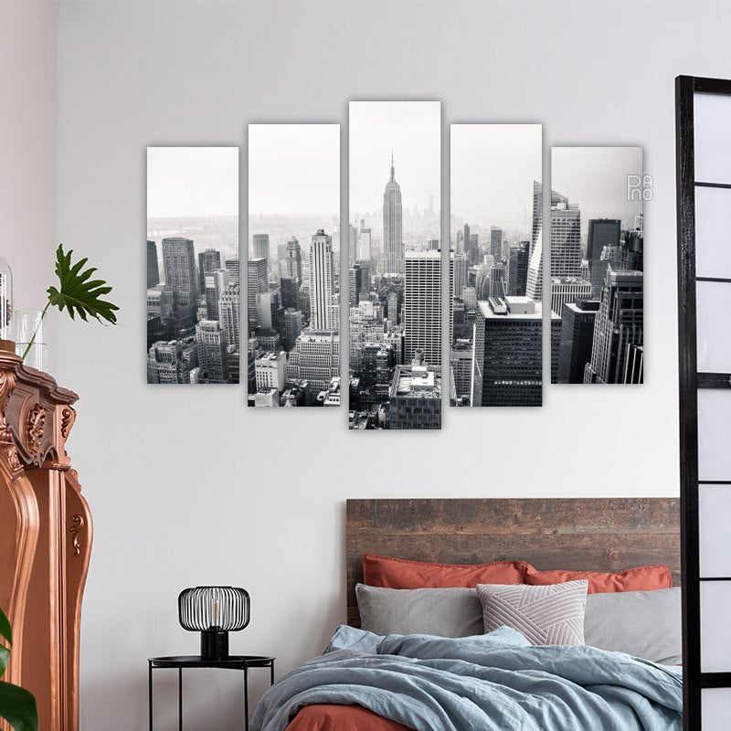 New York in black and white