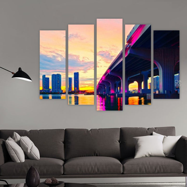 Miami sunset, Florida