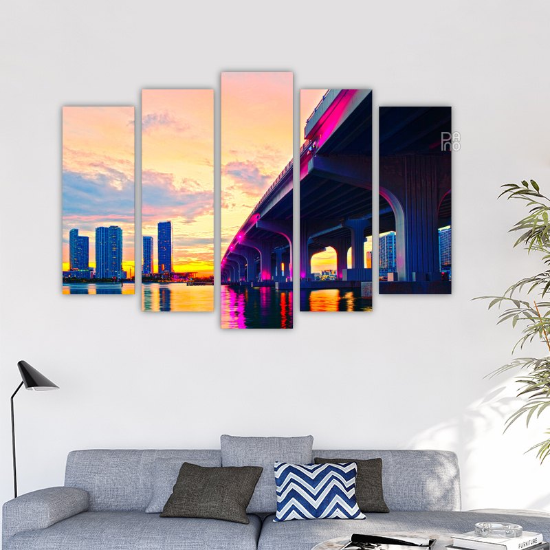 Miami sunset, Florida