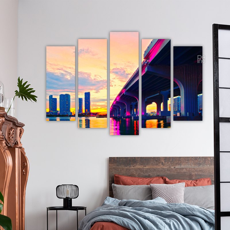 Miami sunset, Florida