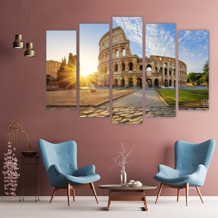 Colosseum at sunrise