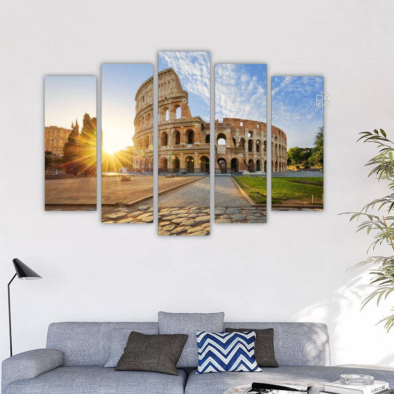 Colosseum at sunrise