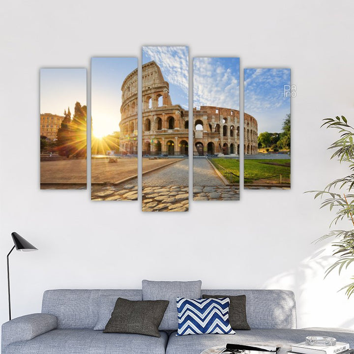 Colosseum at sunrise