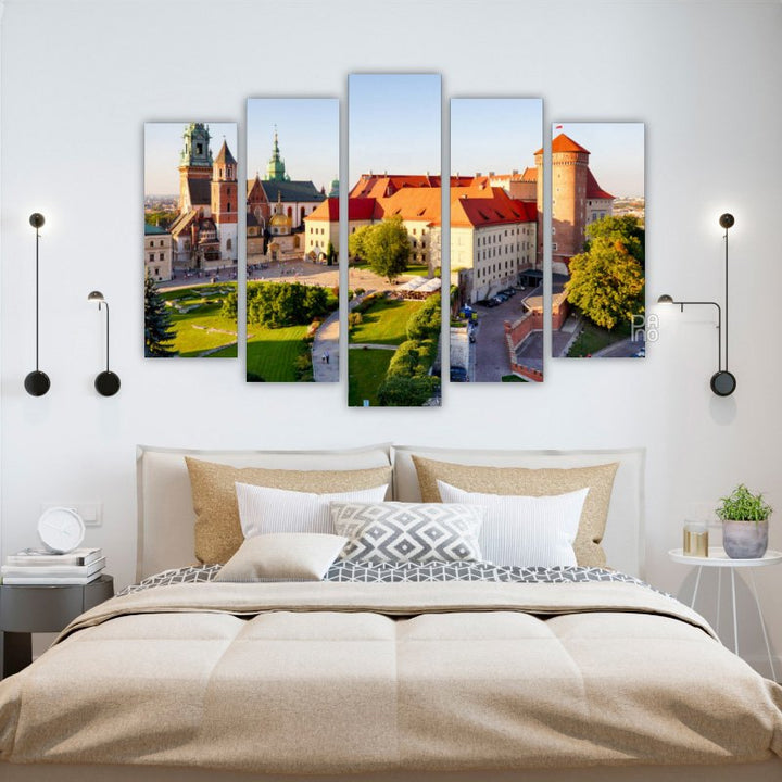 Wawel Castle in Krakow, Poland