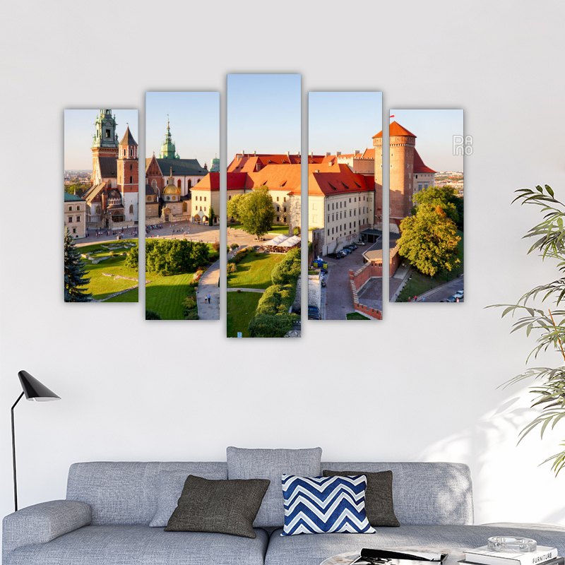 Wawel Castle in Krakow, Poland