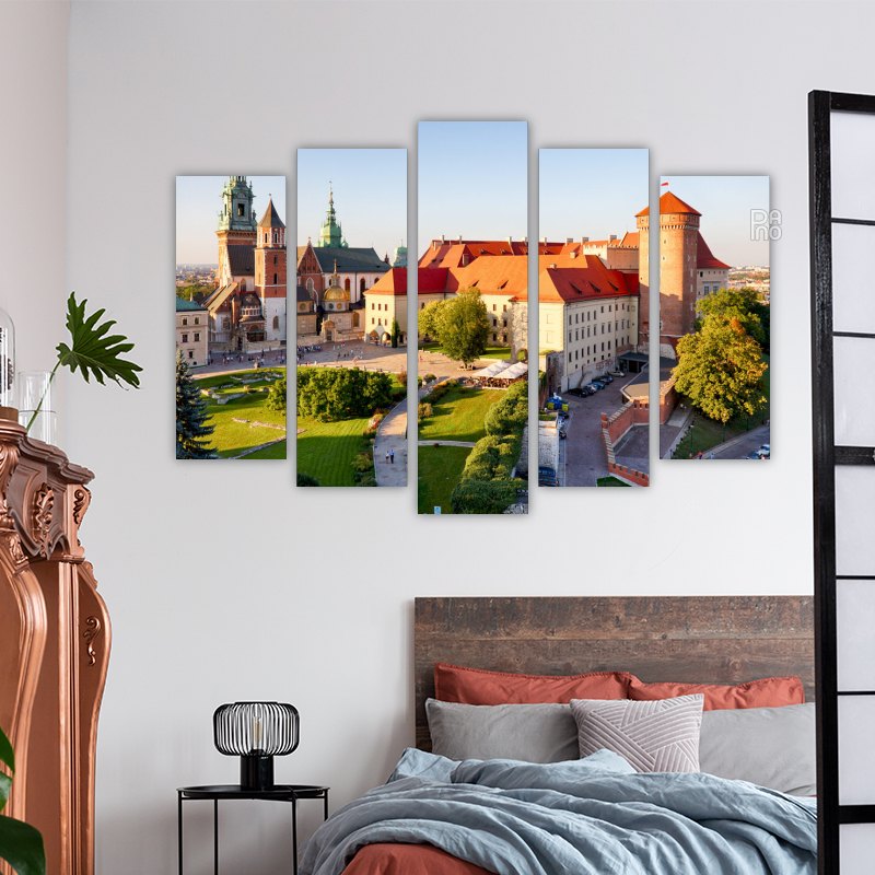 Wawel Castle in Krakow, Poland