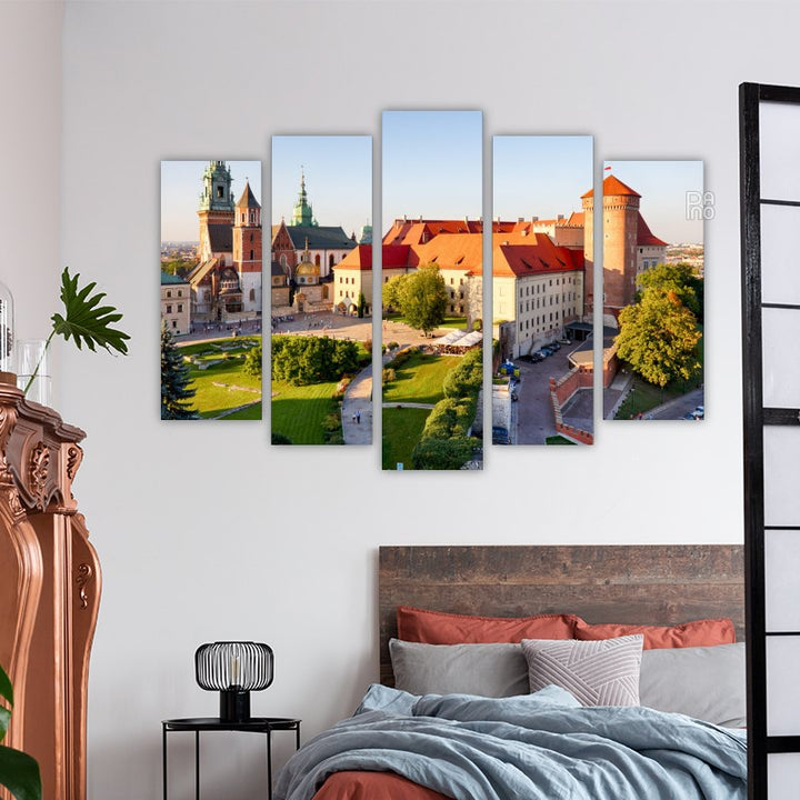 Wawel Castle in Krakow, Poland