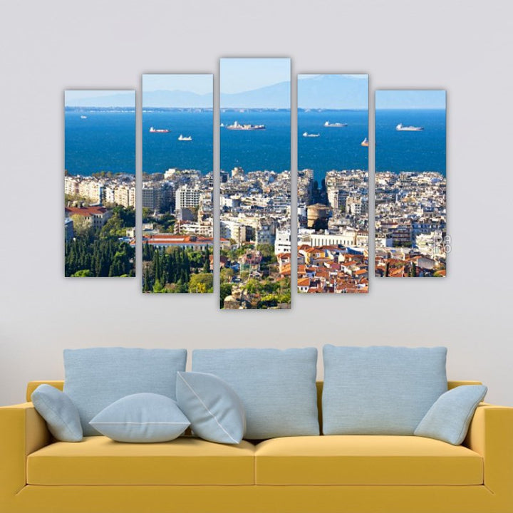 Thessaloniki from above