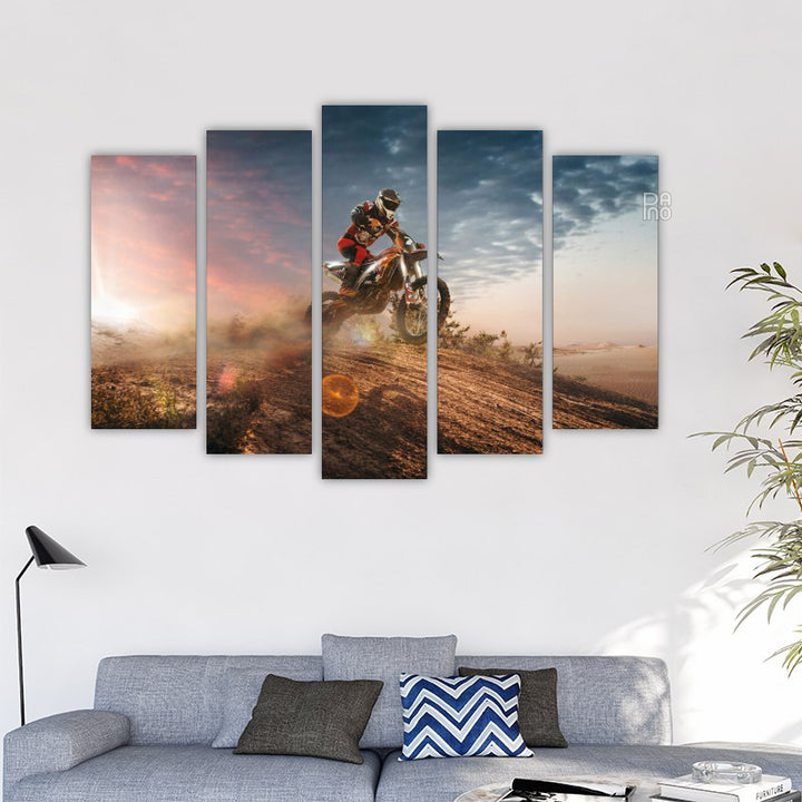 Portrait of a motorcyclist