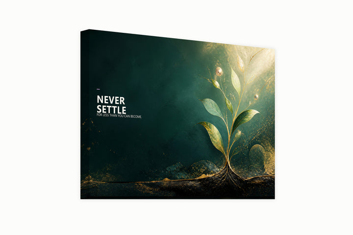 Never Settle