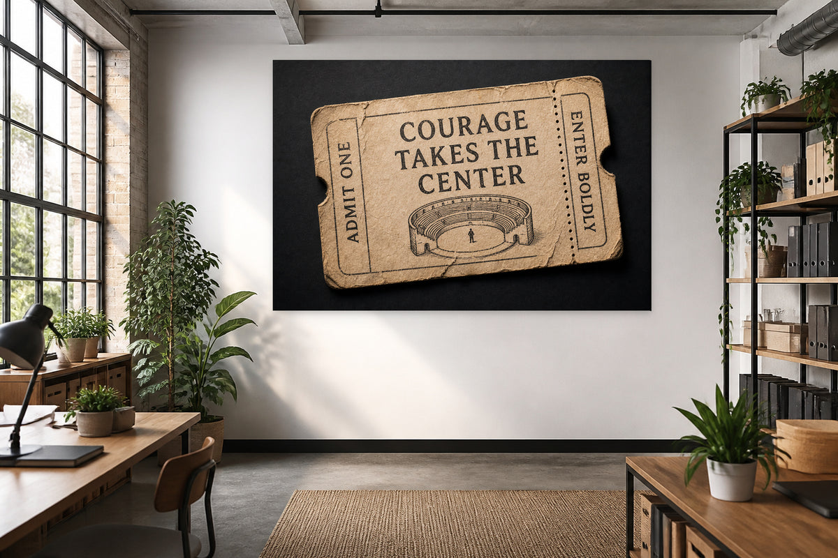 Admit One to Courage
