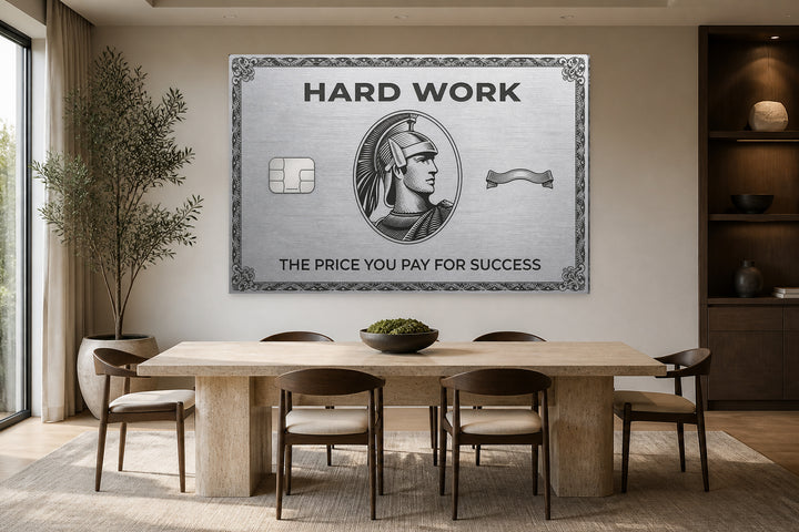 The Hard Work Card