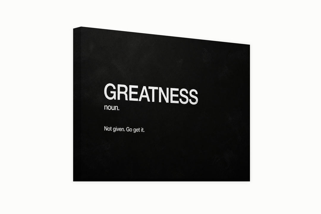 Greatness Defined