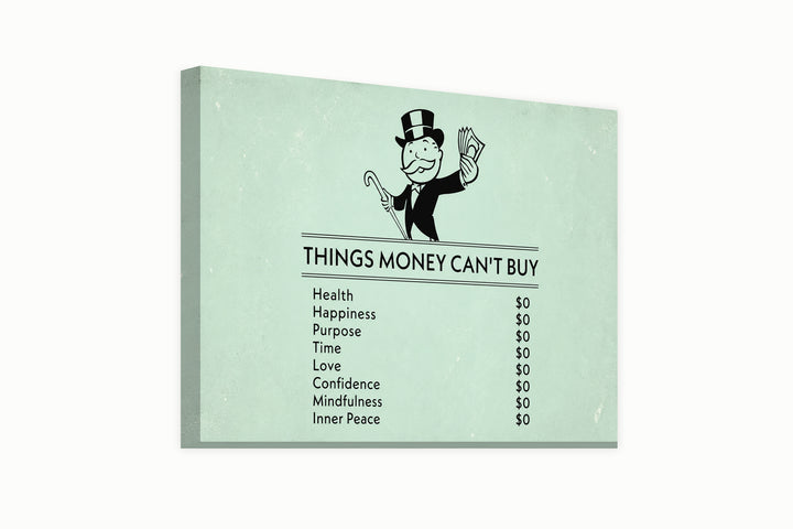 What Money Cannot Hold