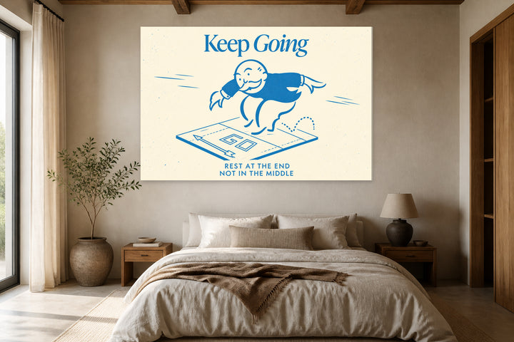 Bleib in Bewegung