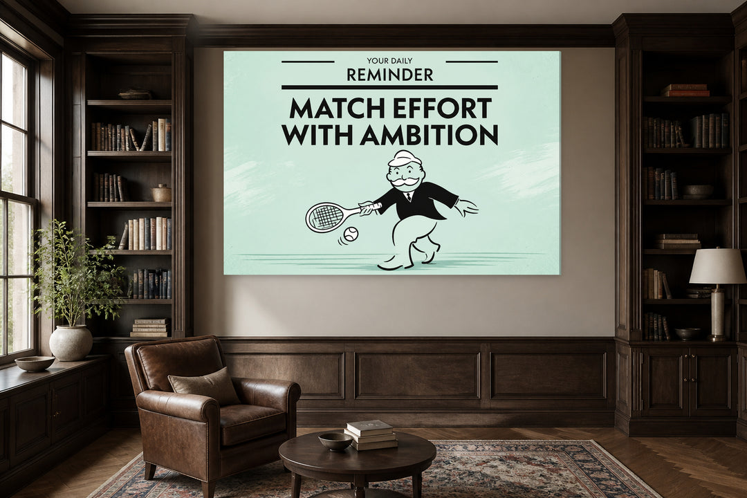Let Effort Match the Dream