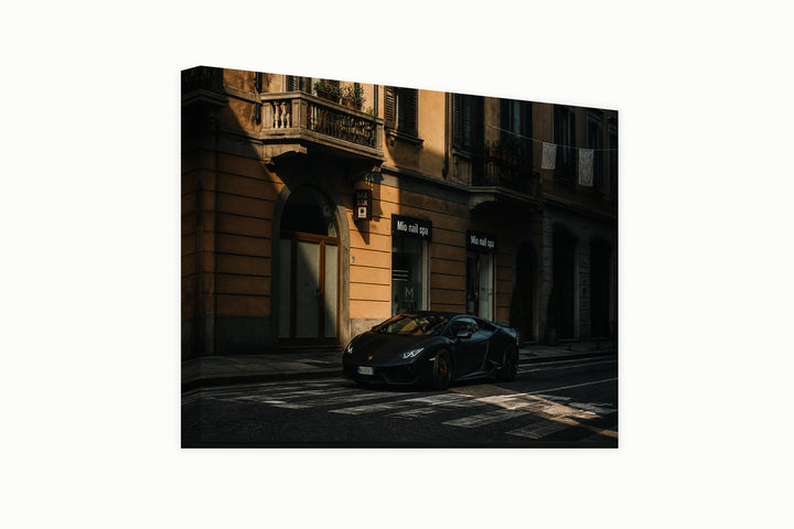 Midnight Run Through Milan