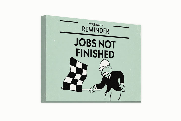 The Work Is Not Finished