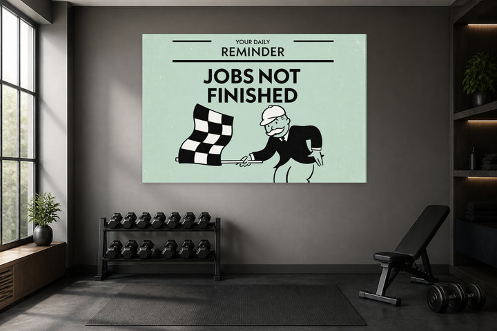 The Work Is Not Finished