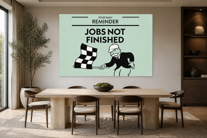 The Work Is Not Finished
