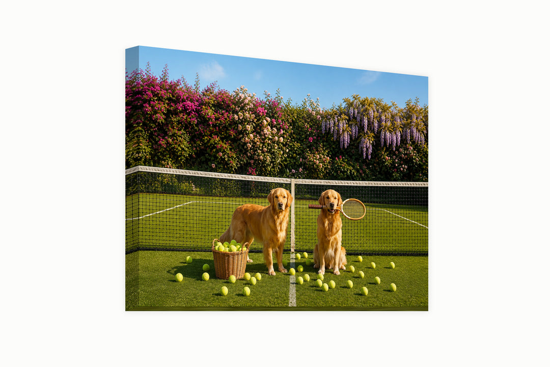 Den lilla tennispartnern
