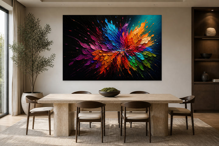 Colored explosion — Edition 1 – interior view 2
