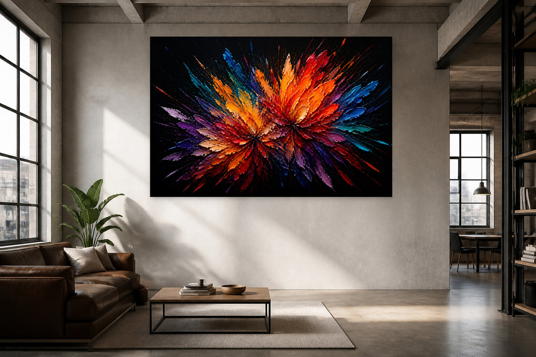 Colored explosion — Edition 2 – interior view 2