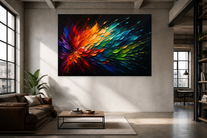 Colored explosion — Edition 3 – interior view 2