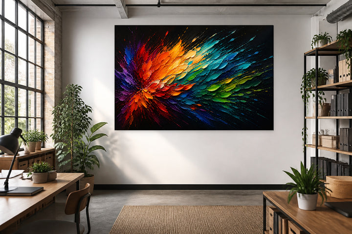 Colored explosion — Edition 3 – interior view 3