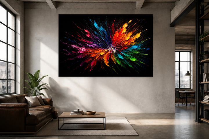 Colored explosion — Edition 4 – interior view 2