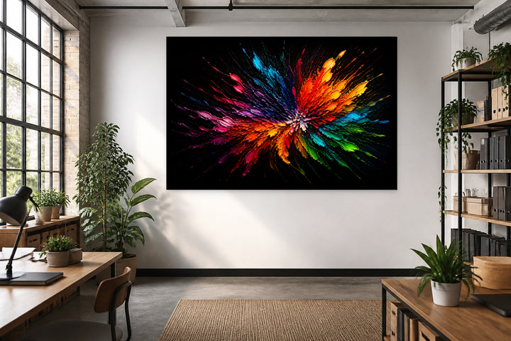 Colored explosion — Edition 4 – interior view 3