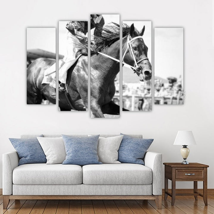 Portrait of a Racehorse