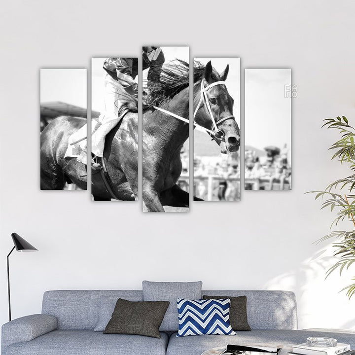 Portrait of a Racehorse