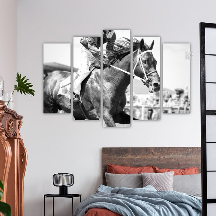 Portrait of a Racehorse