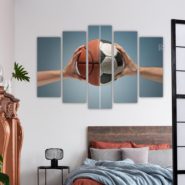 Soccer and Basketball Ball