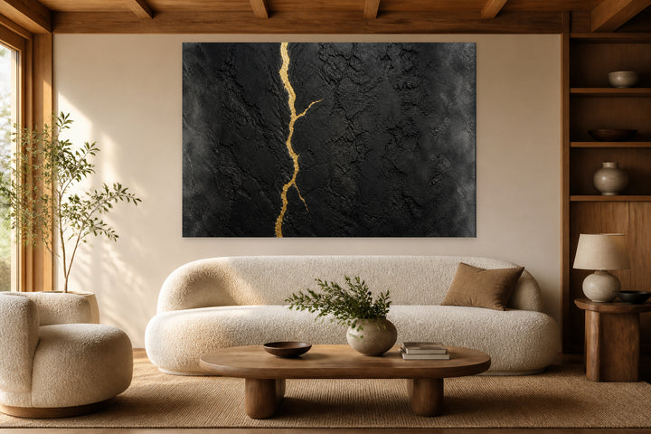 Golden crack — Edition 1 – interior view 1