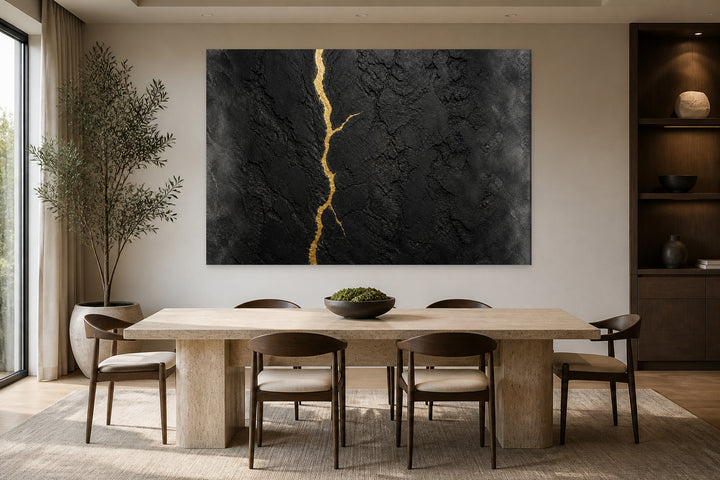Golden crack — Edition 1 – interior view 2