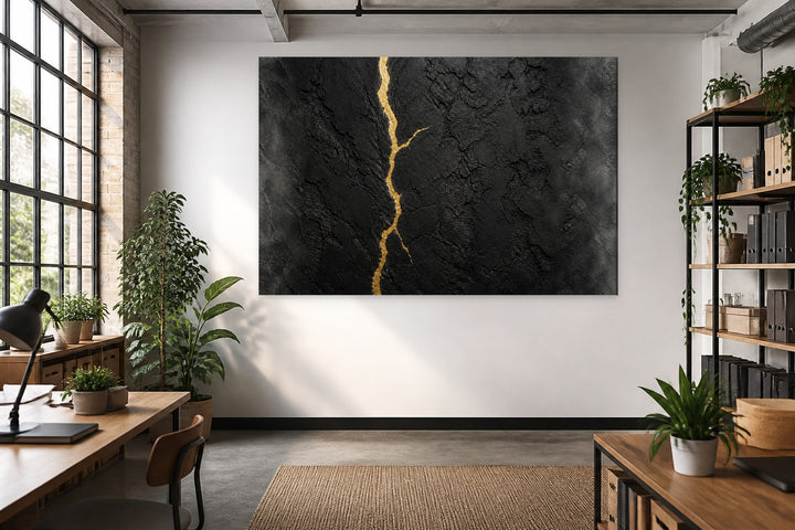 Golden crack — Edition 1 – interior view 3