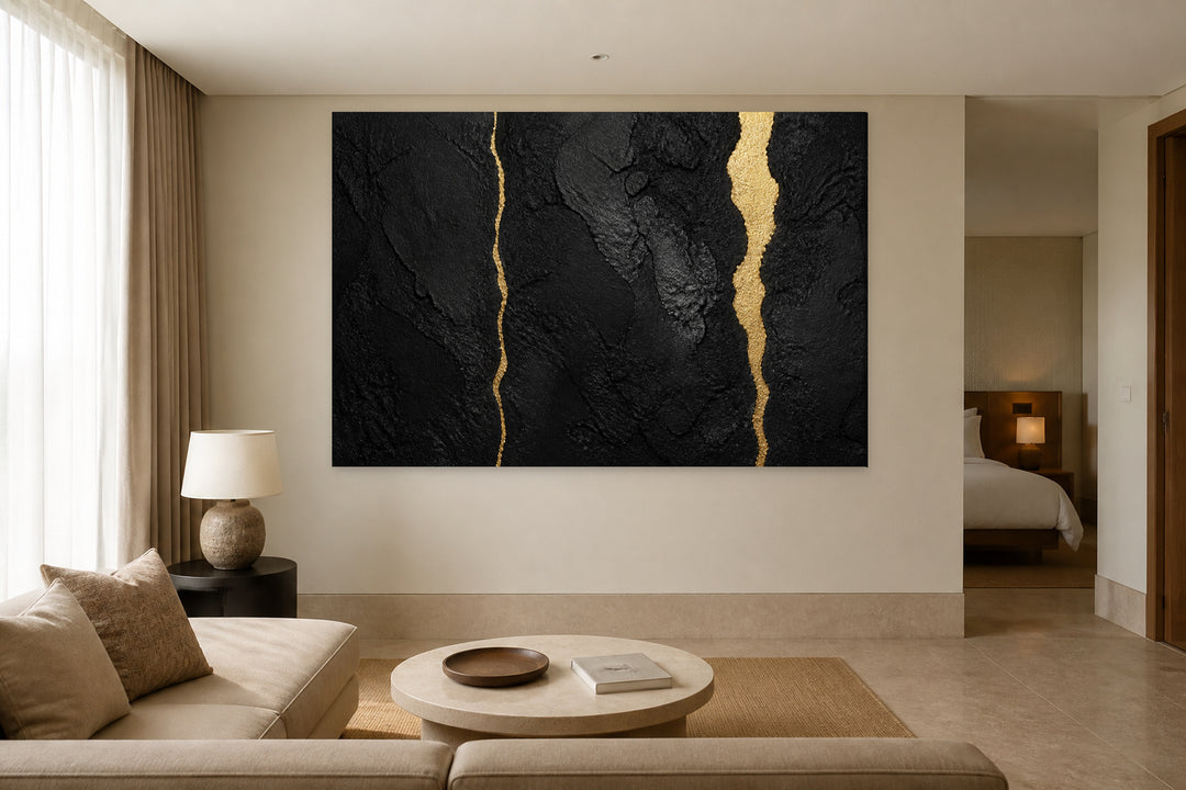 Golden crack — Edition 3 – interior view 3