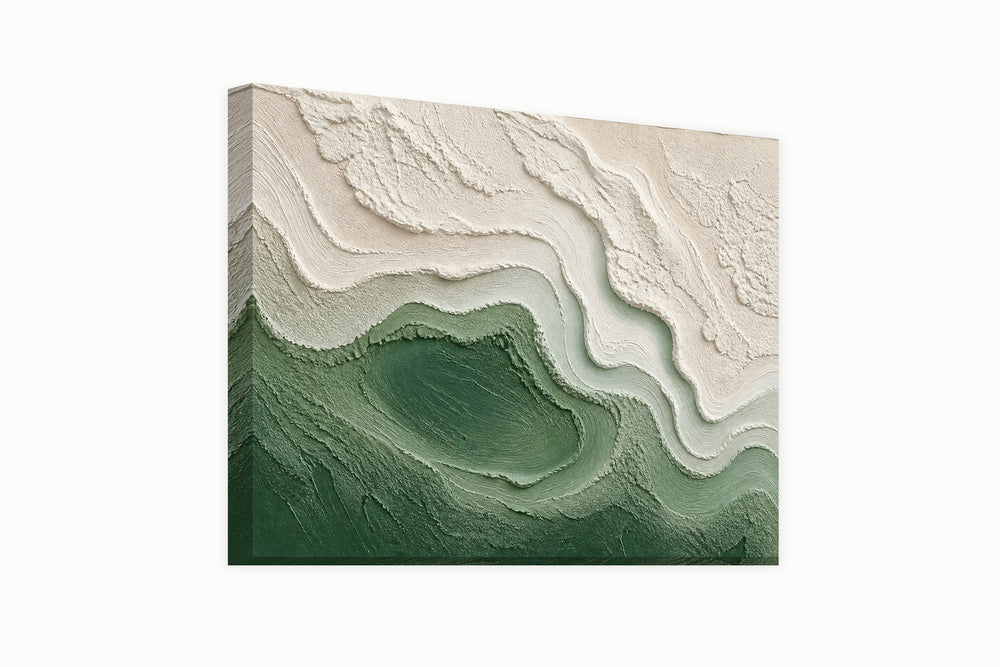 Ocean Wave Green — Edition 4 – front view