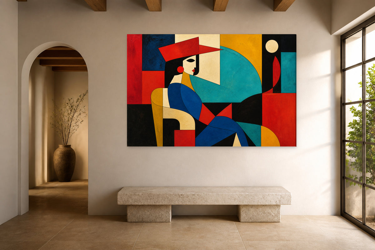 Colorful abstract figure — Edition 1